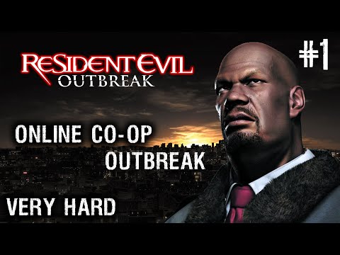 RESIDENT EVIL Outbreak HD #1 - Outbreak (Very Hard) ONLINE CO-OP - No Commentary