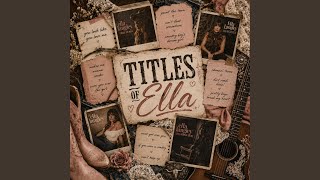 Tittles of Ella
