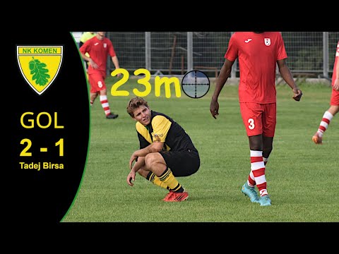 Tadej Birsa (2 : 1 - 47') | Komen : Renče | 8. krog EPNL | 28.10.2023