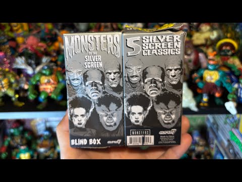 Monsters Of The Silver Screen Blind Box (Unboxing & Review) 