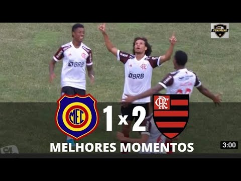 Madureira 1 x 2 Flamengo | MELHORES MOMENTOS | Cariocão 2022 TODOS OS GOLS DE HOJE❤🖤