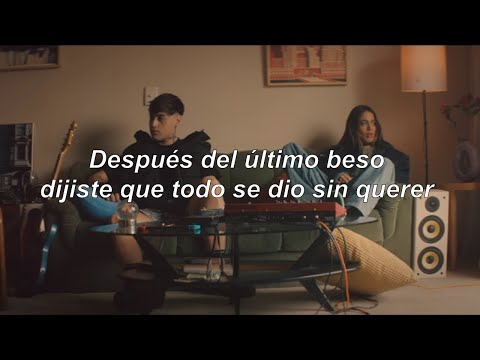 El Último Beso - TINI y Tiago PZK (Letra) después del último beso dijiste que todo se dio sin querer