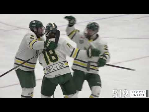 GOJHL Playoffs (Game 4) - Stratford Warriors vs Elmira Sugar Kings