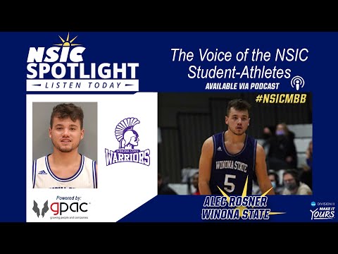 2021-22 NSIC Spotlight Ep. 20 - Alec Rosner - Winona State