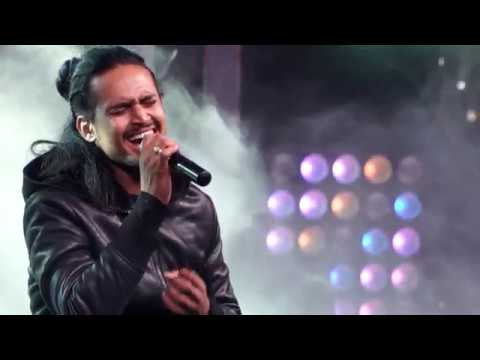 Kushal Acharya "Bhannae- Tribal Rain" - Live Show - The Voice of Nepal 2018