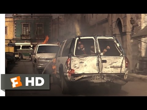 Clear and Present Danger (3/9) Movie CLIP - Motorcade Ambush (1994) HD