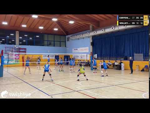 CAMPIONATO REGIONALE UNDER 18 OTTAVI DI FINALE TERZA GARA CERTOSA VOLLEY VS VOLLEY SEGRATE 78