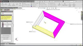 SOLIDWORKS Tutorial - Using "Save Bodies" for Isolating Weldment Components
