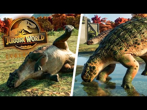 MINMI - ALL NEW & UNIQUE ANIMATIONS! Early Cretaceous Pack! - Jurassic World Evolution 2