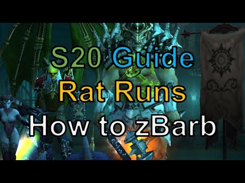 How to zBarb in Rat Runs (GR110 in 2min)