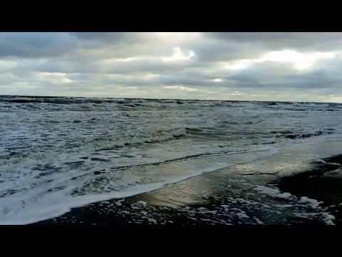 Rügen (Baabe) am Morgen nach der Sturmflut 05.01.2017