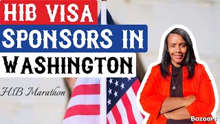 WASHINGTON SCHOOLS THAT SPONSOR H1B VISA!! H1B MARATHON 2025!!