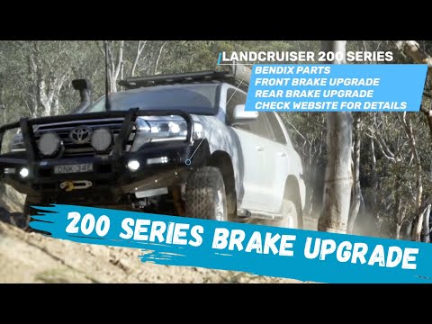 200 Series Toyota LandCruiser Brake Upgrade