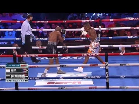 Abraham Nova vs William Encarnacion Full Fight Replay   Boxing Video