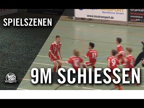 Neunmeterschießen | FC Bayern München U12 – Borussia Mönchengladbach U12 (Finale, 3. Hallenmasters)