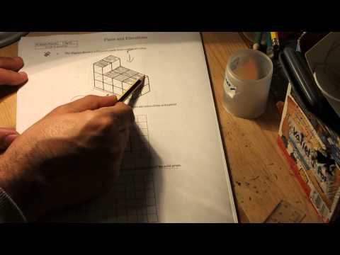 3D shapes Plans n Front Elevation 2