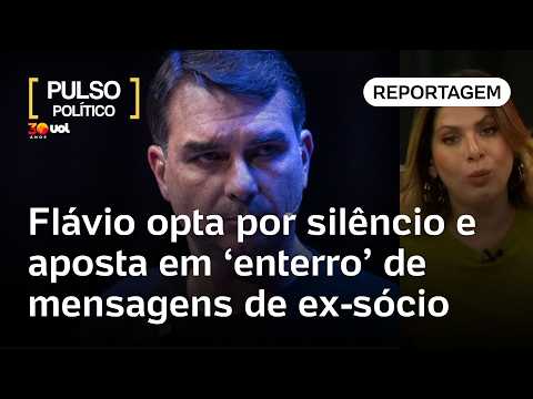 Flávio Bolsonaro opta por silêncio e aposta em ‘enterro’ de mensagens de ex-sócio | Dani Lima