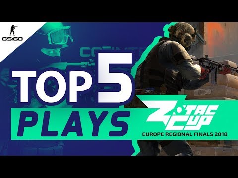 ZOTAC Cup Masters 2018 EU Regional Finals Top 5 CS:GO Moments