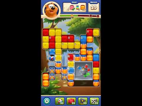 Toon Blast Level 6618 - NO BOOSTERS 🐻🐺🐱 | SKILLGAMING ✔️