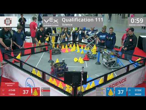 2018 VRC Sci Q111 - 4154B 1588A vs 5735K 9922Z - 58 to 85