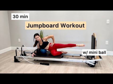 Pilates Reformer Workout: Jumpboard | 30 min | w/ mini ball
