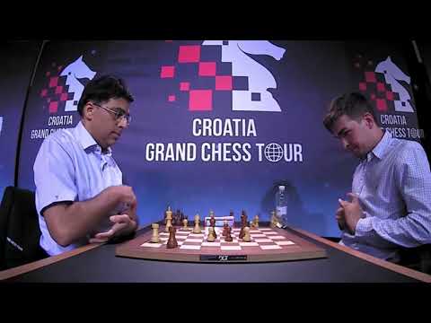 SUPER ANAND!! Viswanathan Anand vs Jorden Van Foreest || Croatia Grand Chess Tour 2021 - R1
