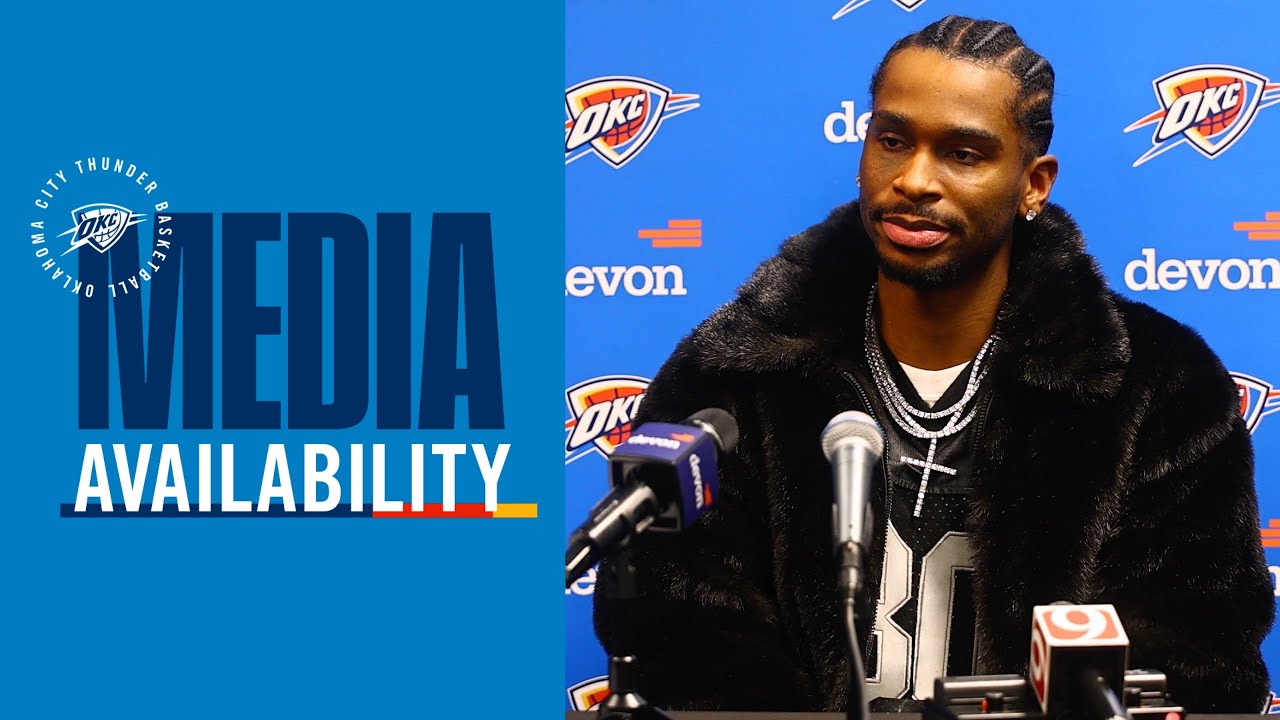 Shai Gilgeous-Alexander on finishing strong on the road trip | Postgame Media | January 21, 2026