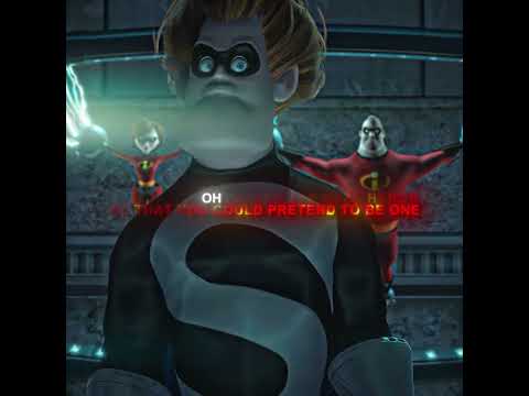 "The Best Pixar Villain OAT" - Syndrome ("The Incredibles") Edit | Can't Feel Myself (Slowed)