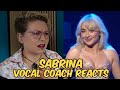 Vocal Coach Analysis : Sabrina Carpenter x SNL Feather 2024