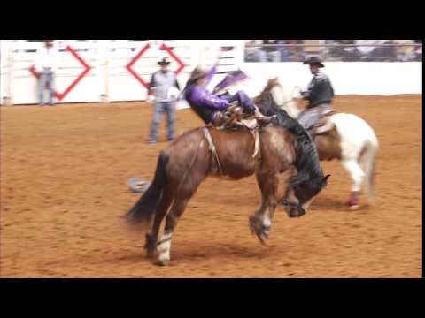 Tilden Hooper - Bareback Riding - Fort Worth Stock Show Rodeo