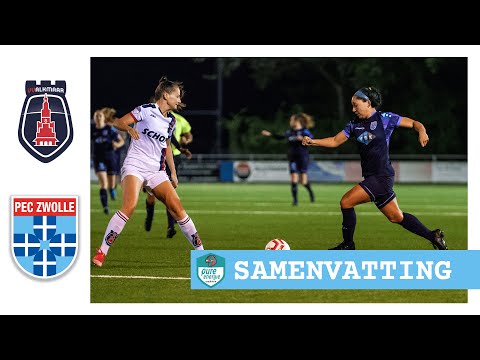 Samenvatting  VV Alkmaar Vrouwen - PEC Zwolle Vrouwen | Vrouwen Eredivisie