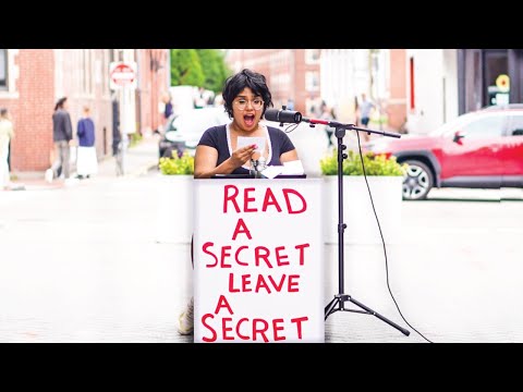 STRANGERS READ A SECRET, LEAVE A SECRET
