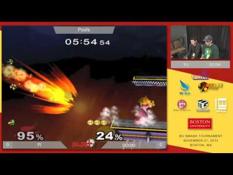 BUST3 - PJ (Falco) vs Doom (Peach) - SSBM Pools
