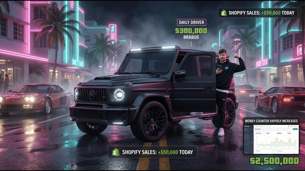 MrBeast AI Campaign - Digital Entertainment Advertising by MAY STUDIO