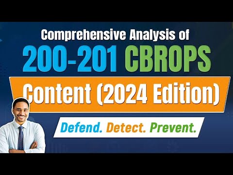 Cisco CyberOps Associate 200-201 CBROPS Exam Questions - Updated 2024