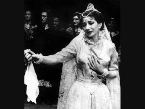 Maria Callas - Regnava nel silenzio...Quando, rapito in estasi Napoli March 24, 1956