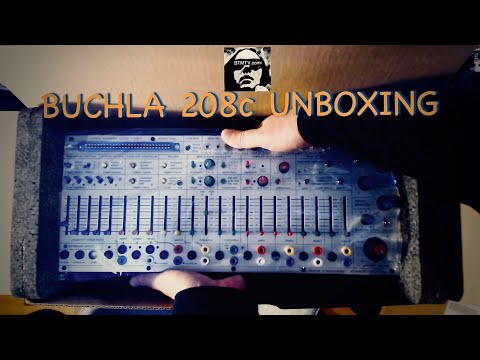 BUCHLA 208c UnBoxing Easel Command Module -Time Lapse- Bill T Miller @ Headroom Studios Boston BTMTV