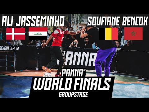 Soufiane Bencok (BE/MOR) vs Ali Jasseminho (DNK/IRQ) | Panna Knock Out World Finals 2022 Group Stage