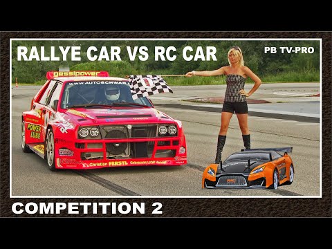 Rally Car vs RC Car / Lancia Delta Integrale / Felix Pailer Pailix / Action by Pete Bacoh
