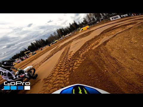 GoPro: Jago Geerts 2022 FIM MX2 Round 6 Qualifying Moto from Latvia