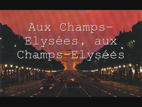 Joe Dassin  Champs  Elysées Lyrics