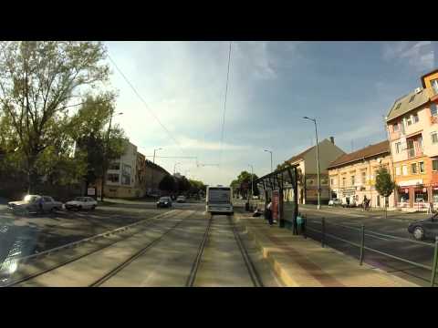 Szeged, tram line 1: Szeged pályaudvar - Szeged Plaza