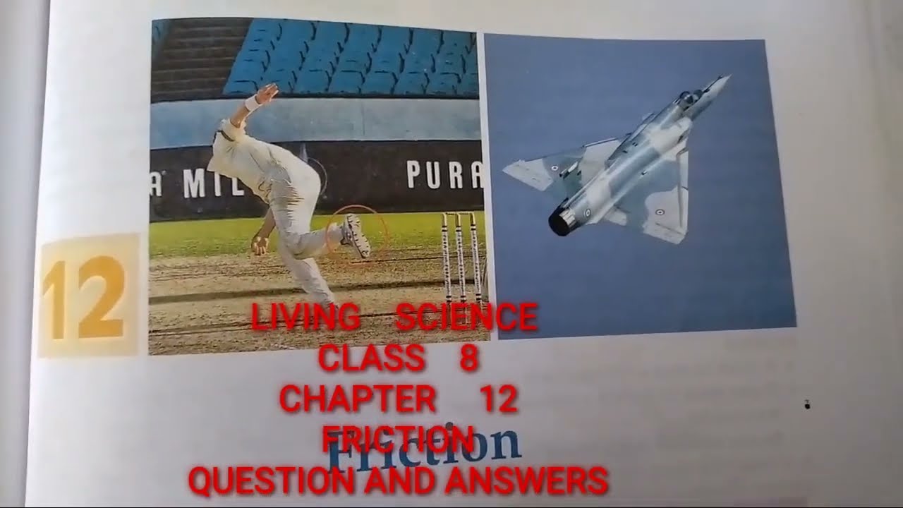 friction chapter 12 class 8 living science ratna sagar question and answers