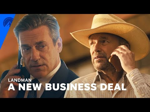 Landman | Monty Consults Tommy About a Business Deal (S1, E7) | Paramount+