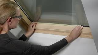 Údržba dřevěných střešních oken VELUX
