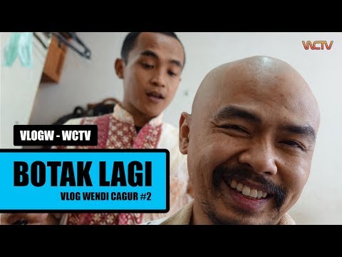 VLOGW #2 - WENDI CAGUR BOTAK LAGI - DINASEHATIN TUKANG CUKUR SONGONG