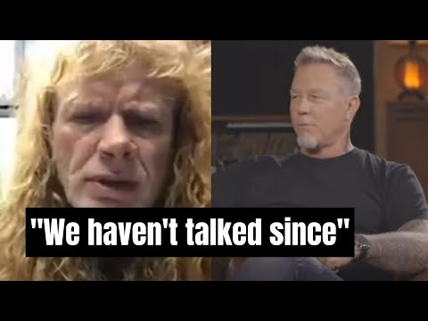 Dave Mustaine On Why He And James Hetfield Don't Speak Anymore