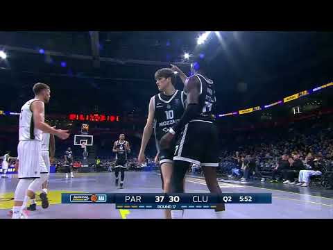 AdmiralBet ABA League 2025/26, highlights, R17: Partizan Mozzart Bet - U-BT Cluj-Napoca (31.1.2026)