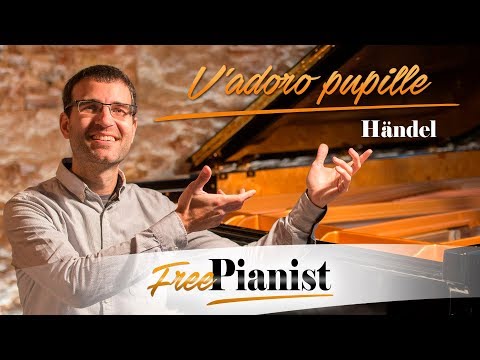 V'adoro pupille - KARAOKE / PIANO ACCOMPANIMENT - F Major - Händel