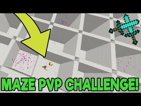 EPIC MAZE PVP BATTLE - Who Will Win?!